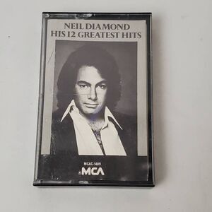 Neil Diamond -12 Greatest Hits [Cassette Tape] 1974